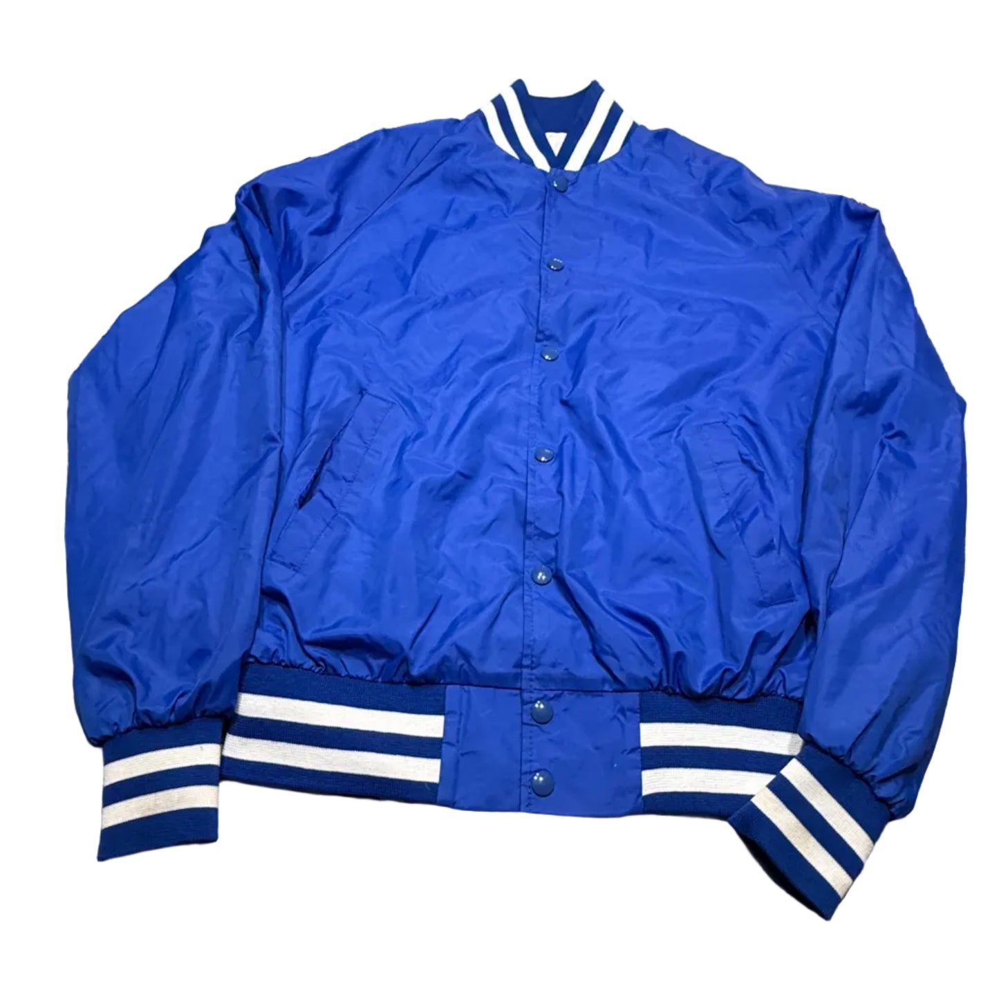 Blue Vintage Bomber Jacket