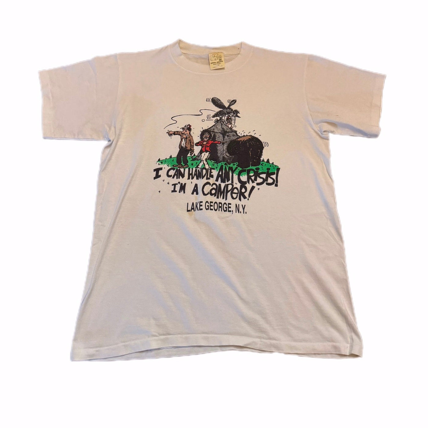 Camping Crisis Vintage Tee