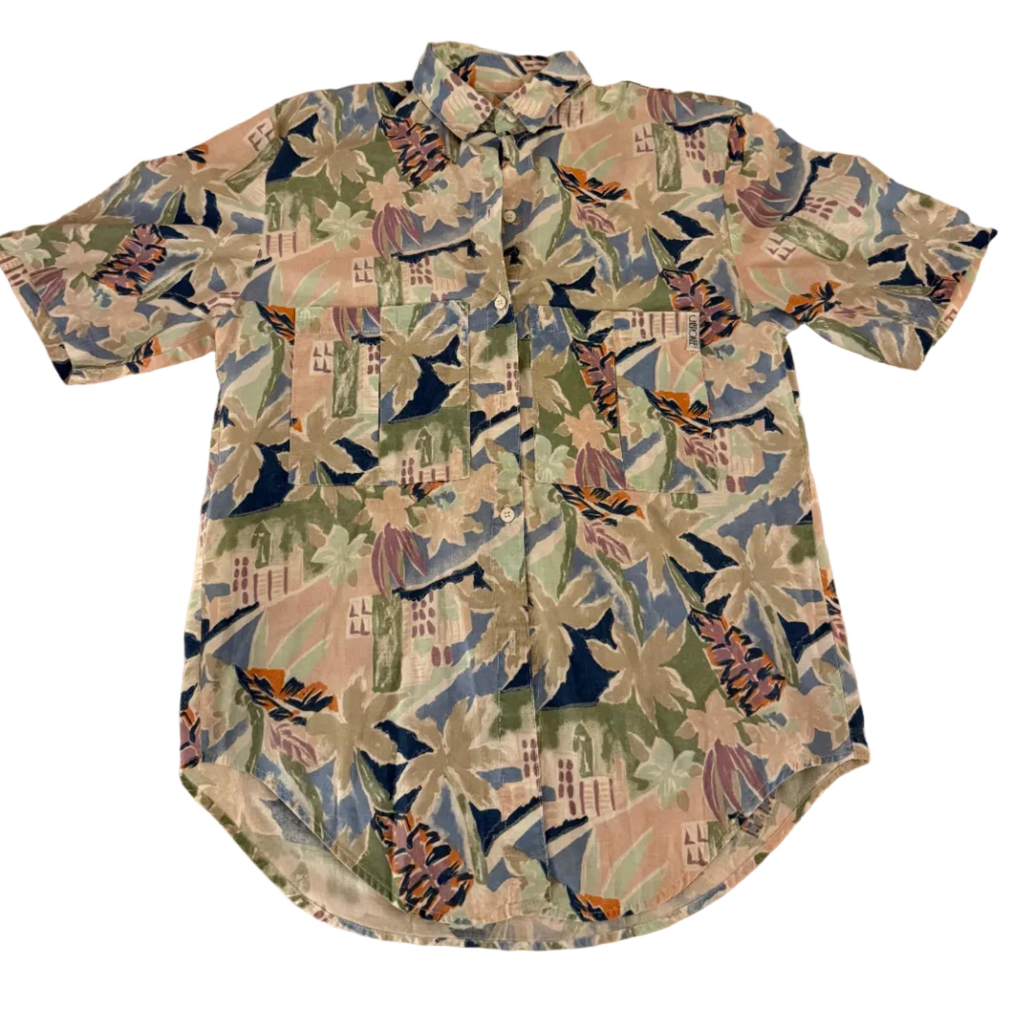 Multi-color Beach Vintage Flannel