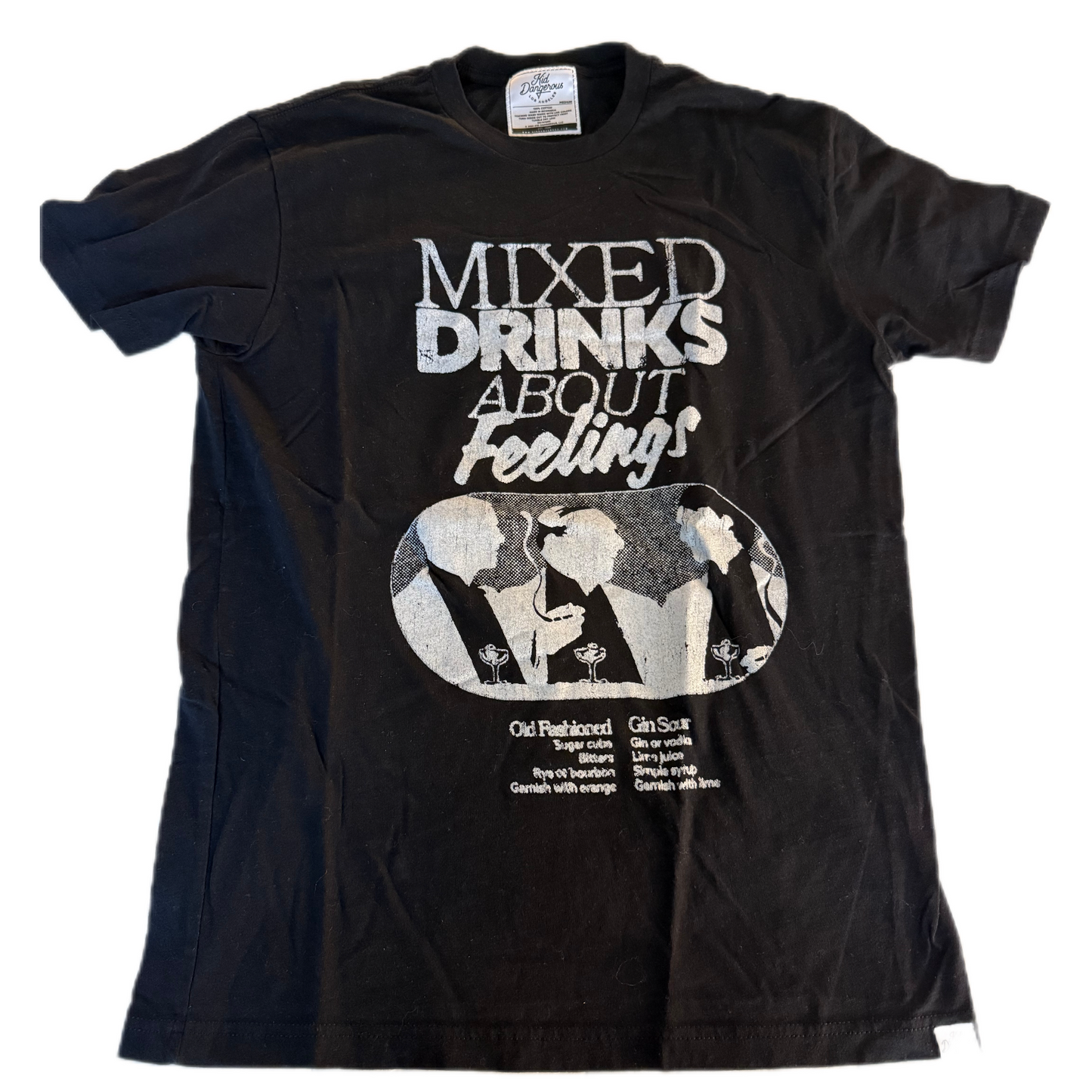 Mixed Drinks About Feelings Vintage Tee
