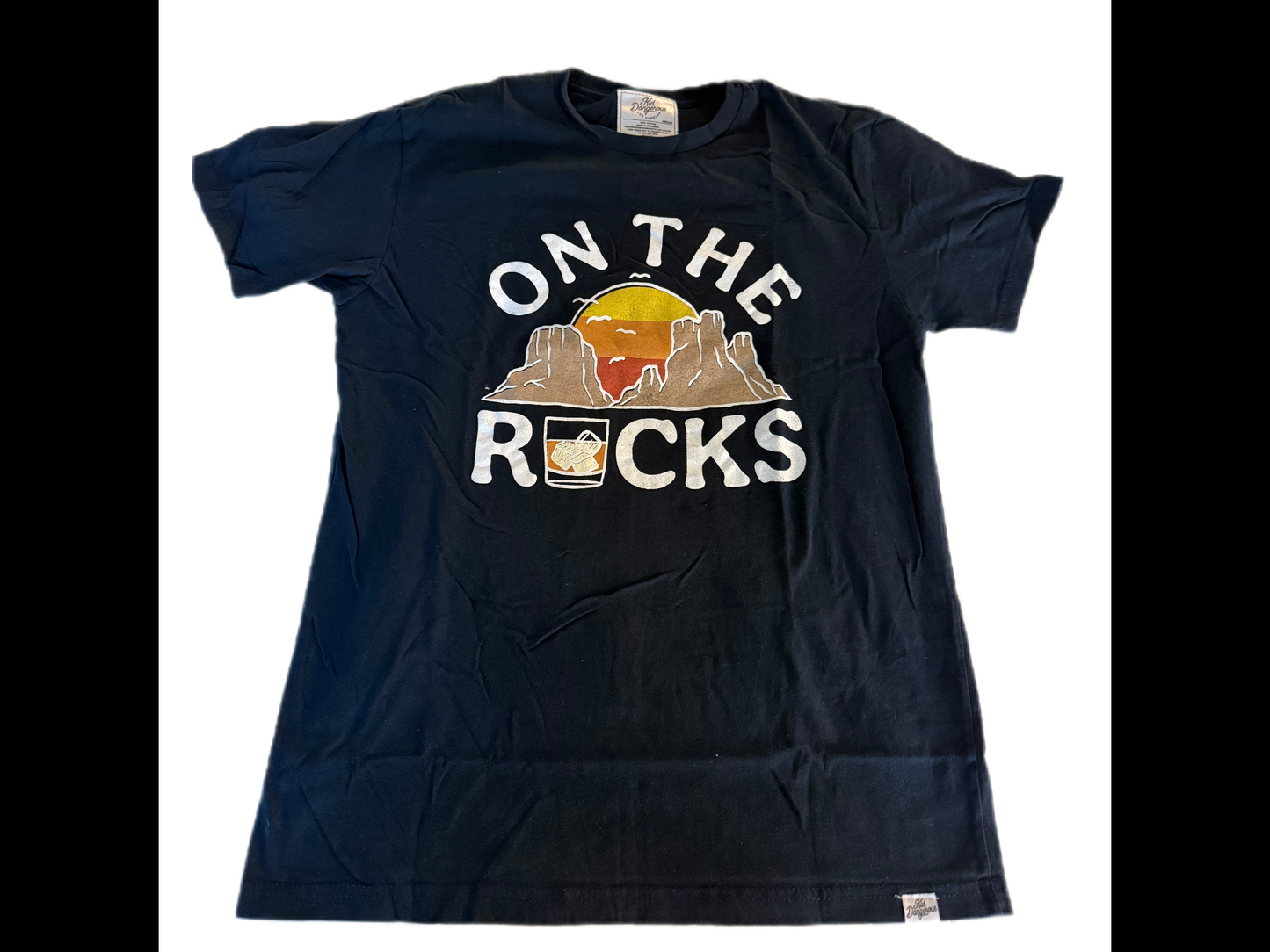 On The Rocks vintage tee