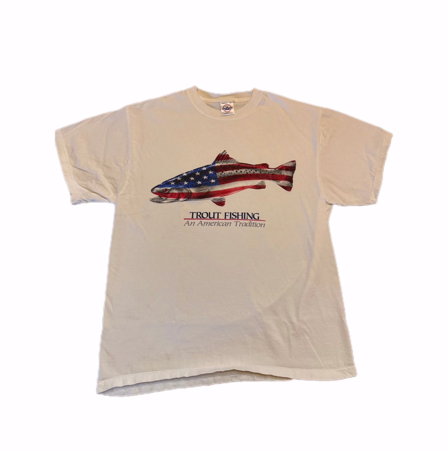 Trout Fishing Vintage Tee
