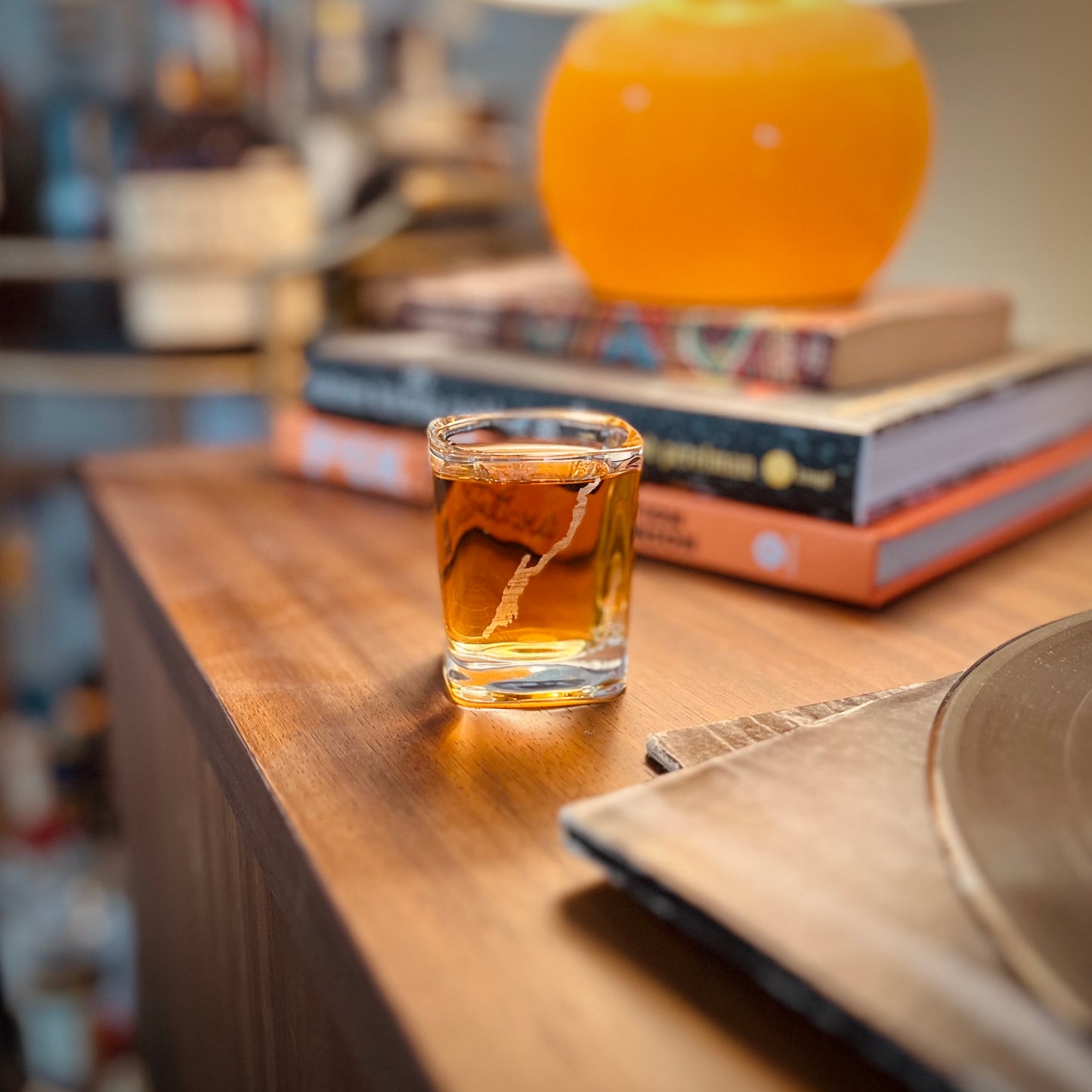 Village Square Shot Glass