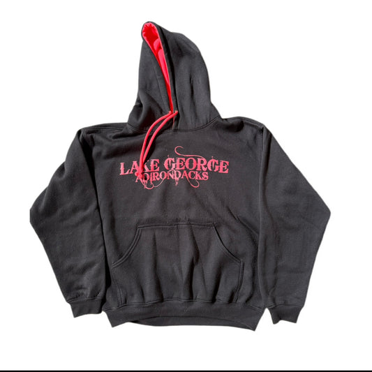 Lake George Adirondacks Vintage Hoodie