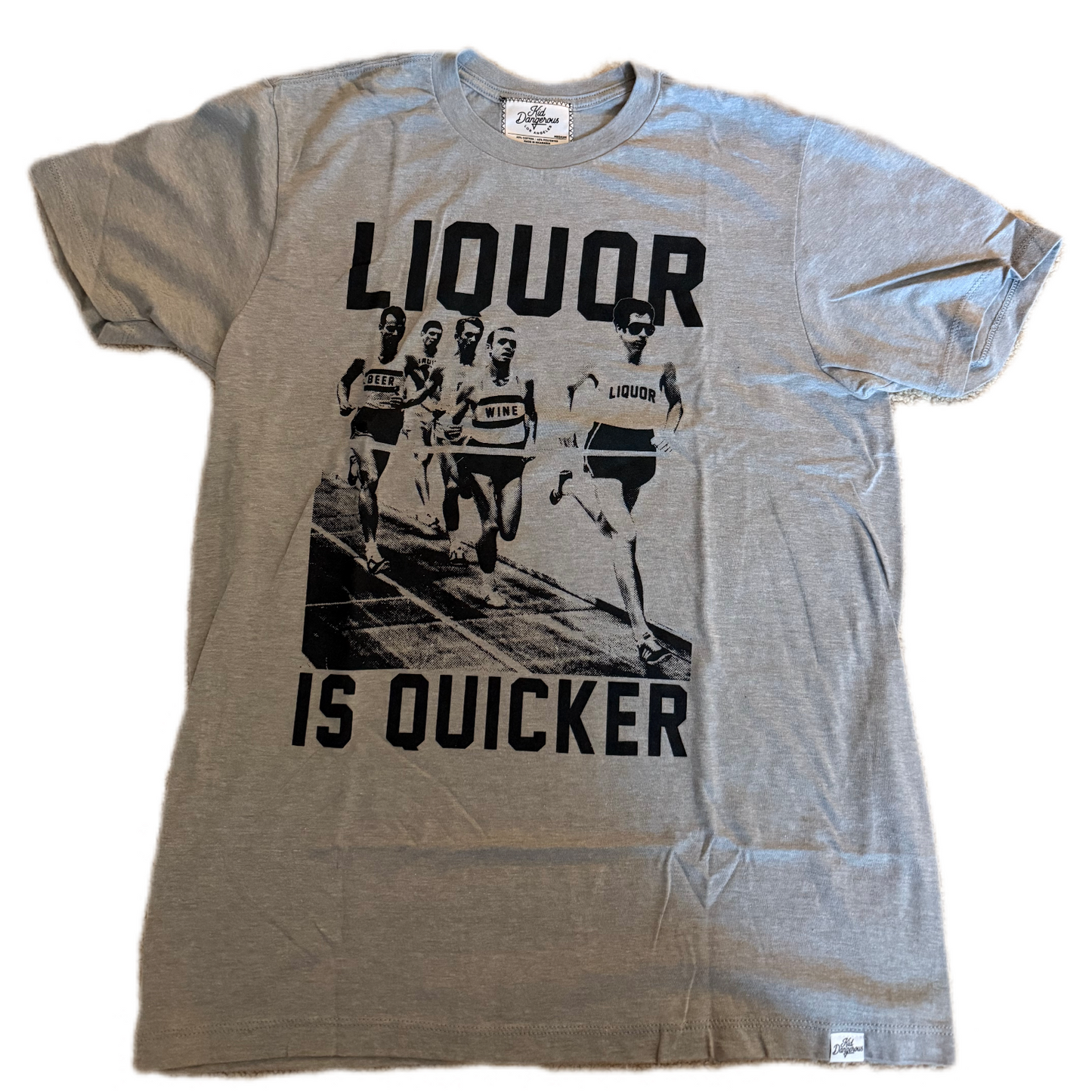 Liquor is Quicker Vintage Tee