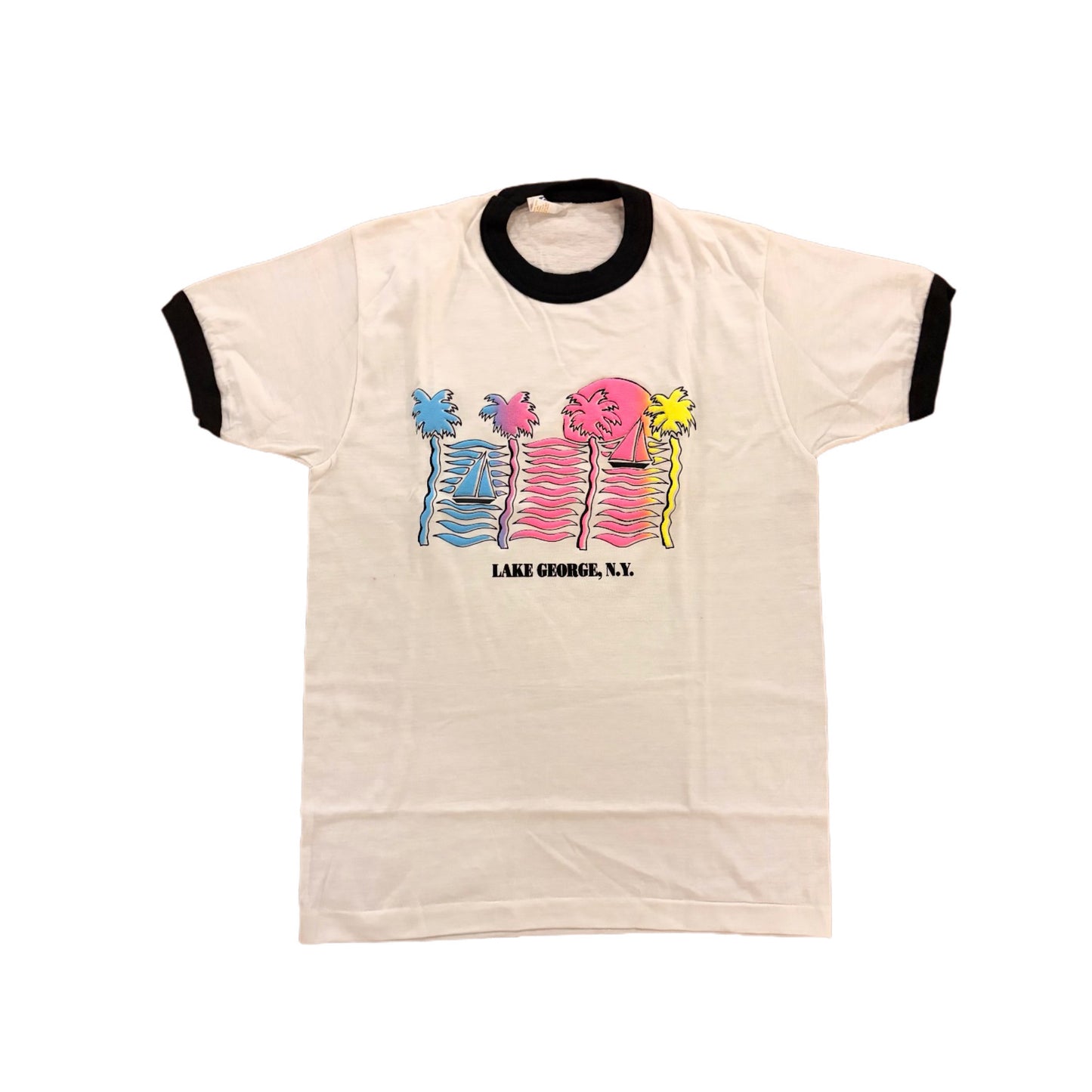 Sunset Sailing Vintage Tee