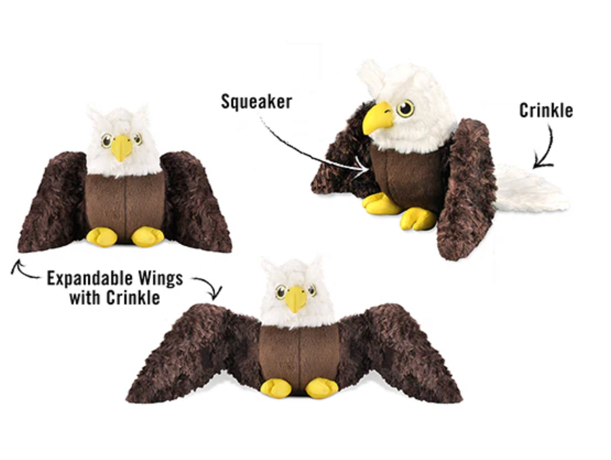 Fetching Flock Eagle Dog Toy