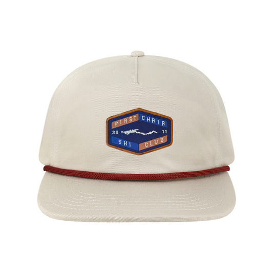 First Chair Ski Club 5-Panel Hat