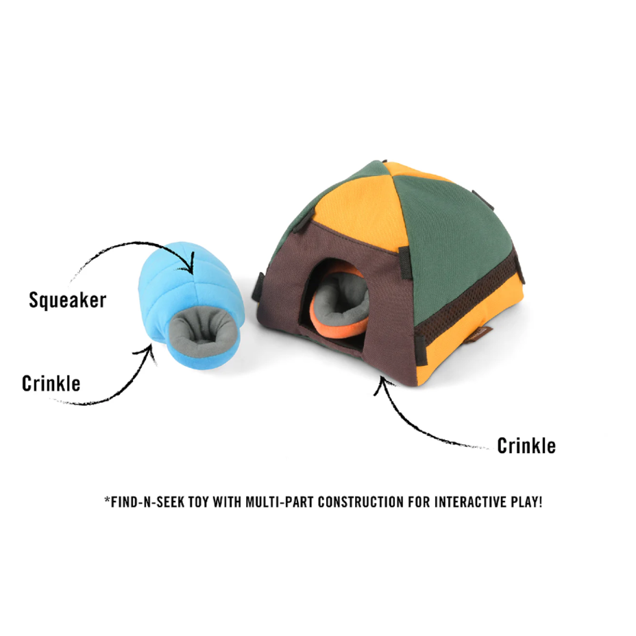 Camp Lake George Dog Toy