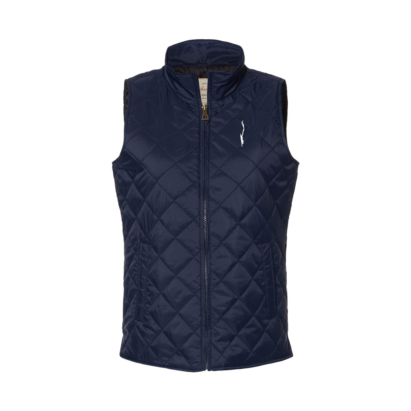 George Women's Long Quilted Vest 