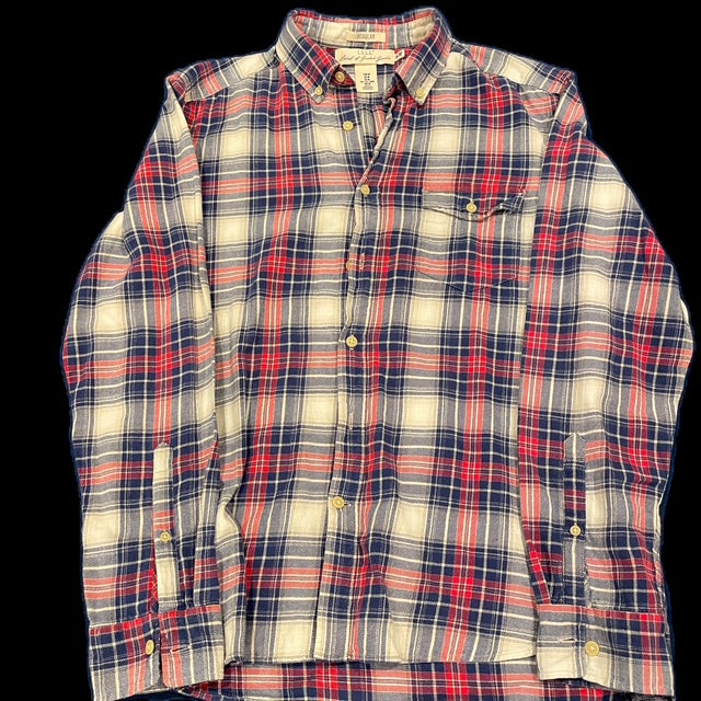 Red & Blue L.O.G.G Vintage Flannel