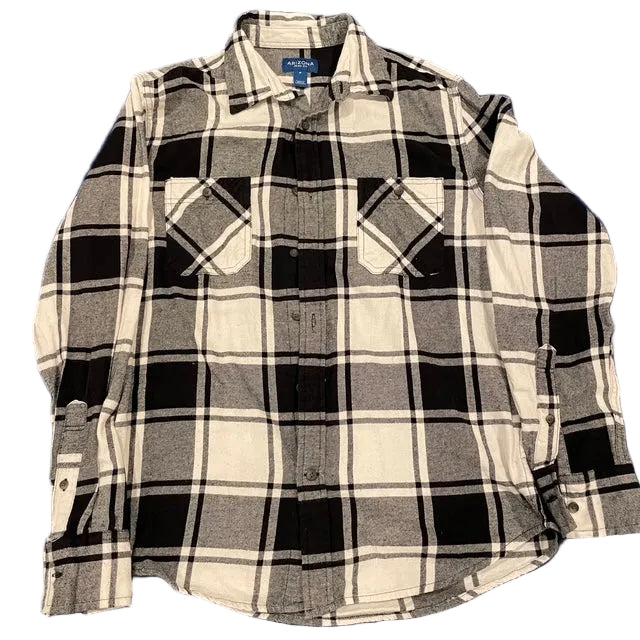 Black & White Arizona Vintage Flannel