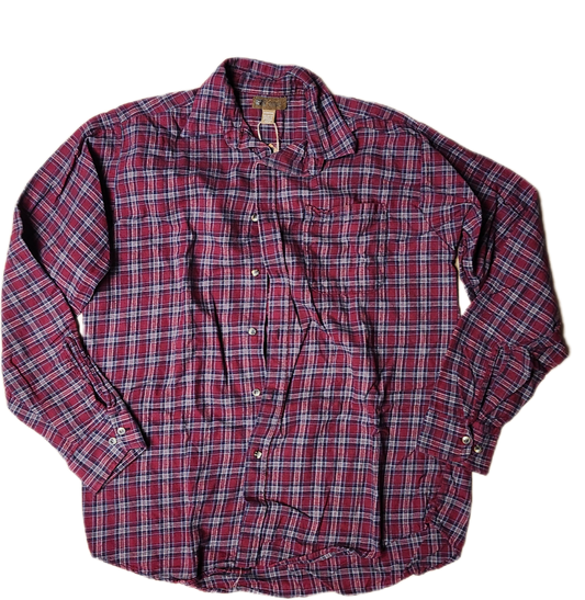 Red Faded Glory Vintage Flannel