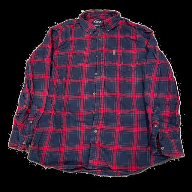 Red & Blue Chaps Vintage Flannel