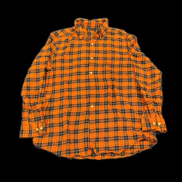 Orange John Ashford Vintage Flannel