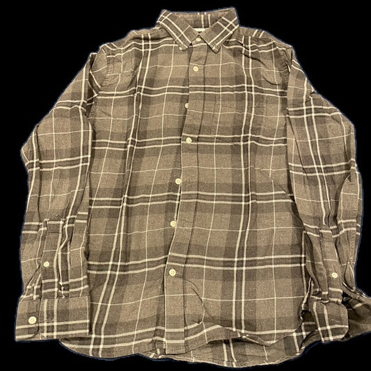 Grey Old Navy Vintage Flannel