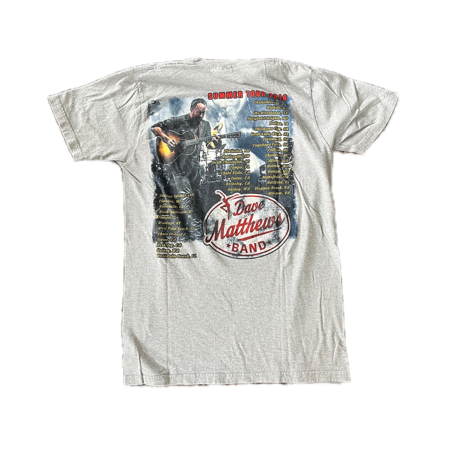 Dave Matthews Band 2016 Tour Vintage Tee