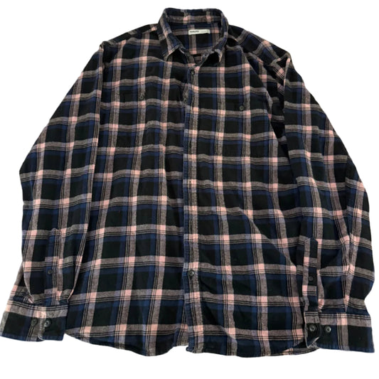 Pink/Black/Blue Vintage Flannel