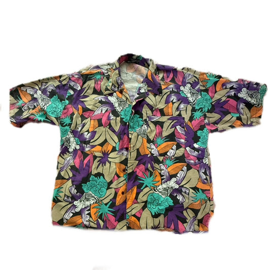 Tropical Zebra Vintage Tee