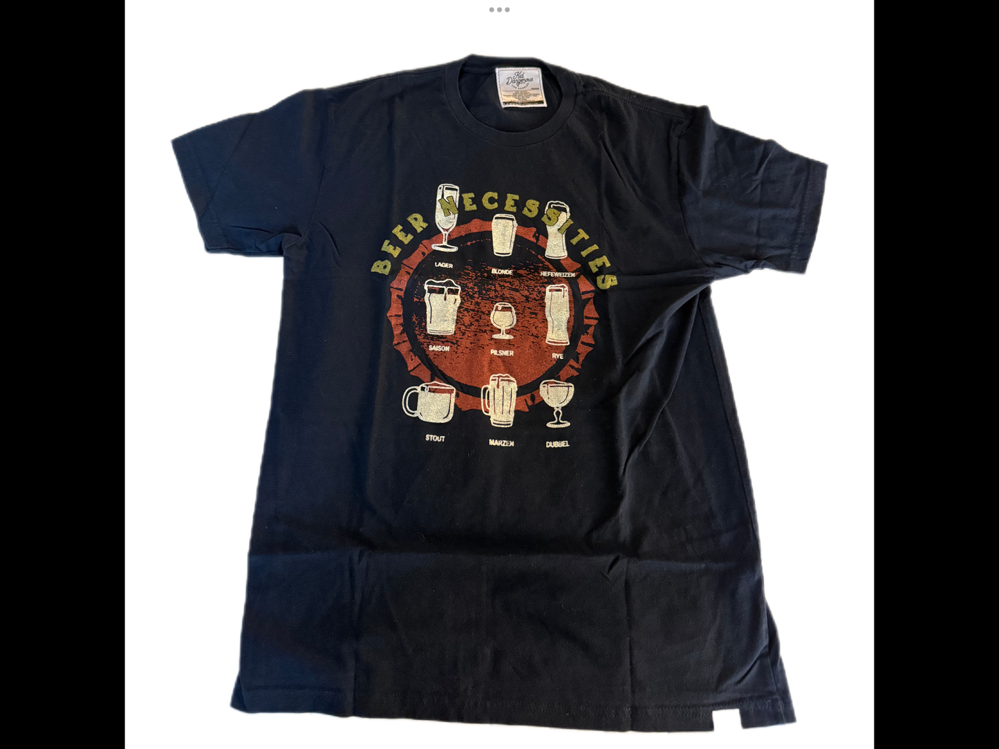 Beer Necessities vintage tee