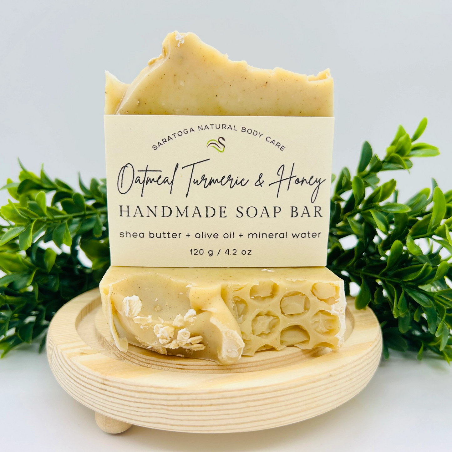 Oatmeal Turmeric & Honey Handmade Soap Bar