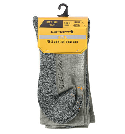 Carhartt Force Midweight Sock (3-Pack)