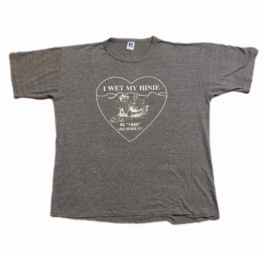 I Wet My Hinie Vintage Tee