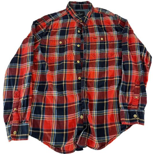 Red&Blue Vintage Flannel