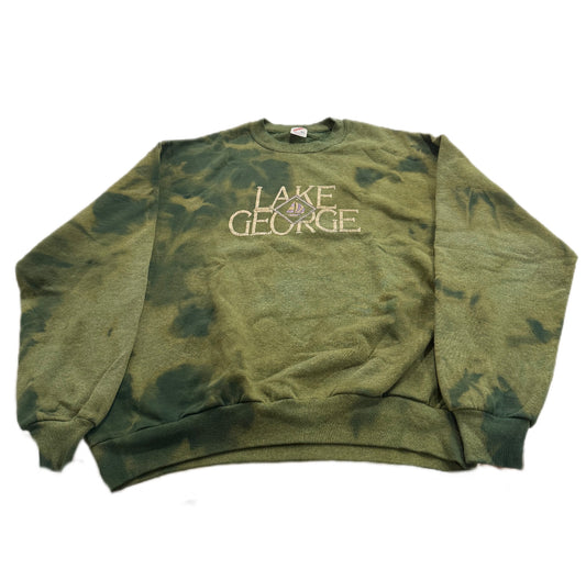 Lake George Tie Dye Vintage Crewneck