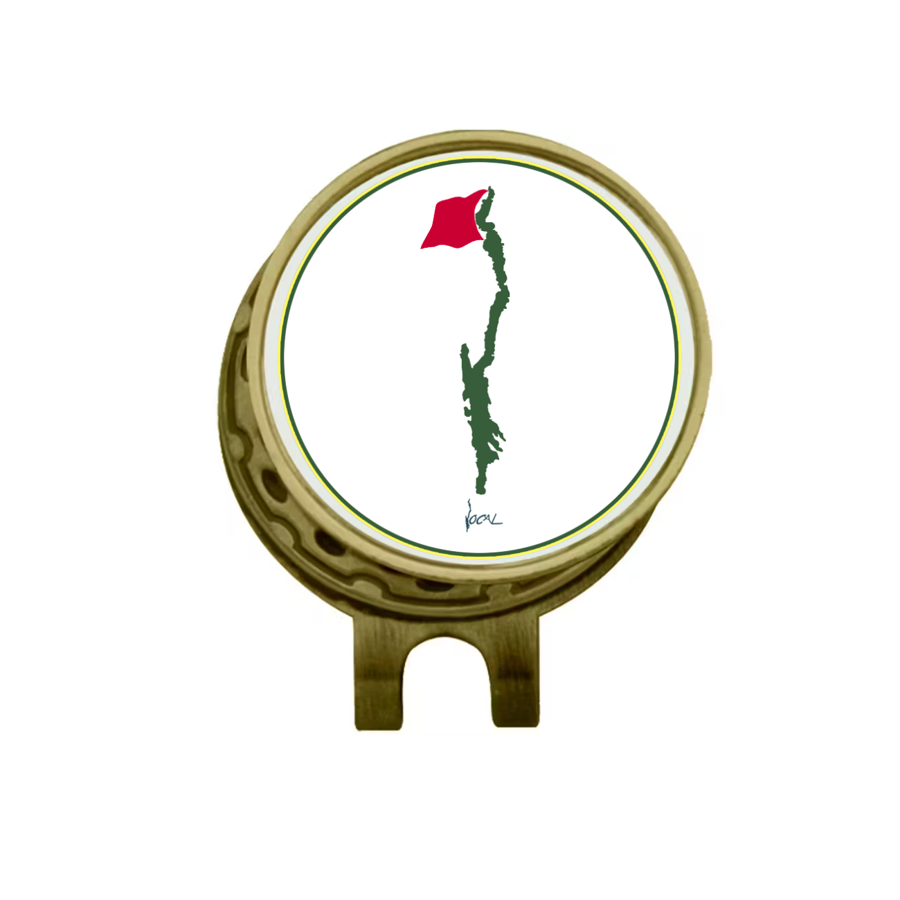 Lake George Ball Marker Hat Clip