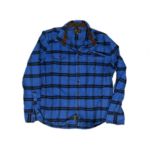 Lucky Brand Blue Vintage Flannel