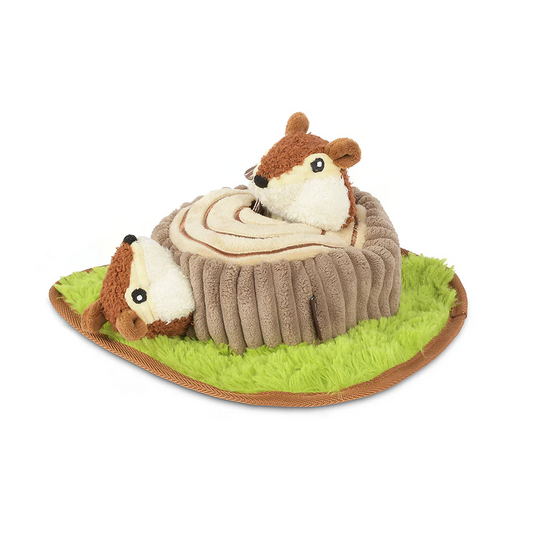 Chippy & Cheeks Chipmunks Dog Toy