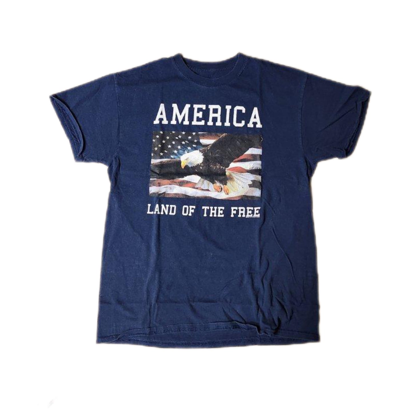 Land of the Free Eagle Vintage Tee