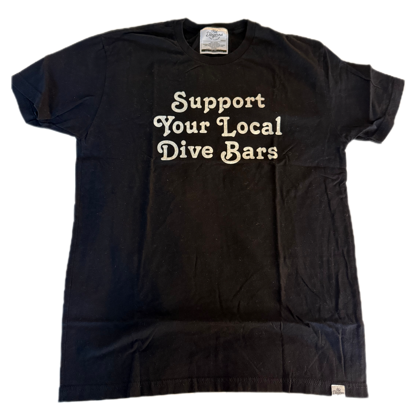 Support Your Local Dive Bars vintage tee