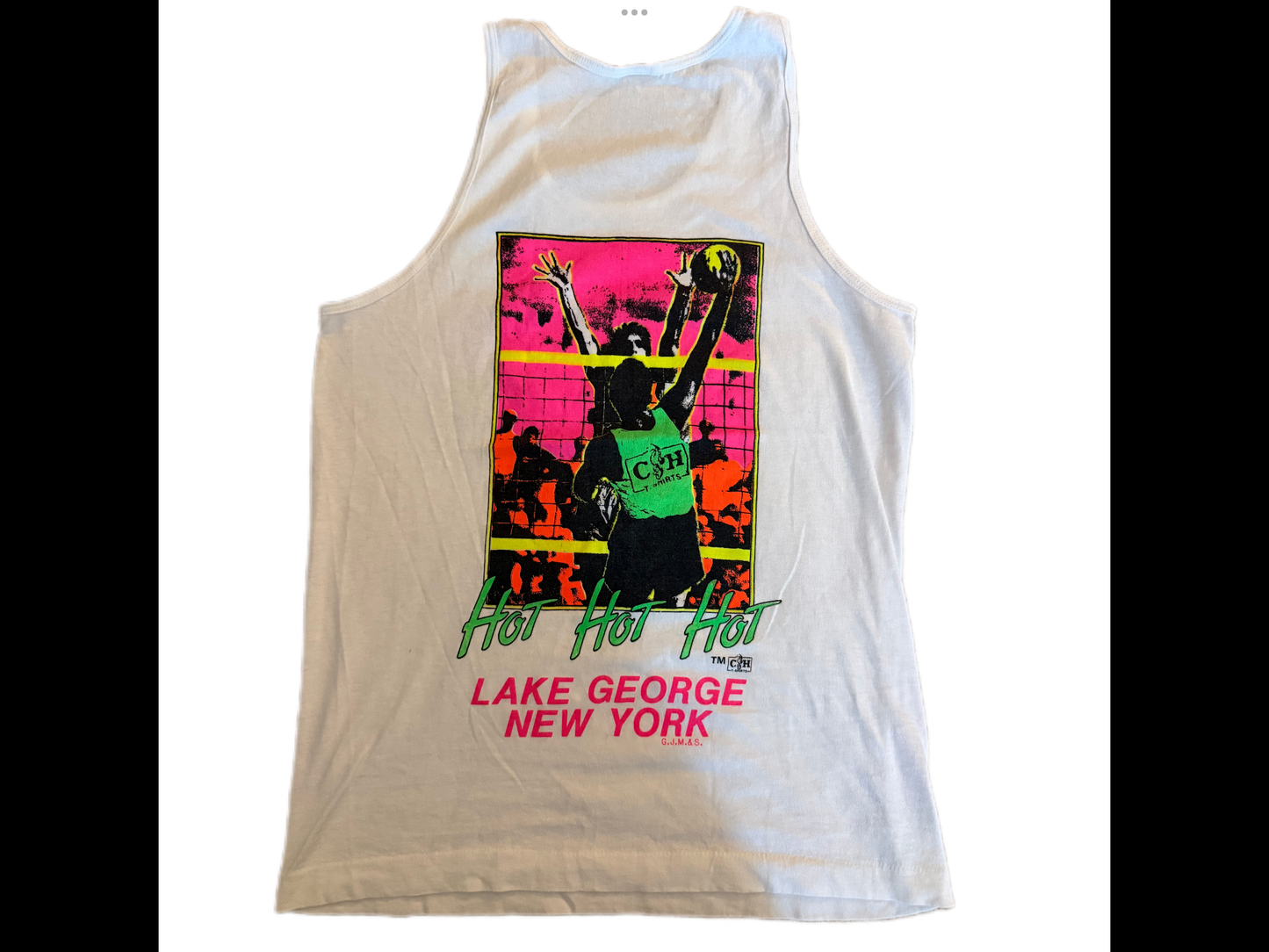 HOT HOT HOT Lake George vintage tank