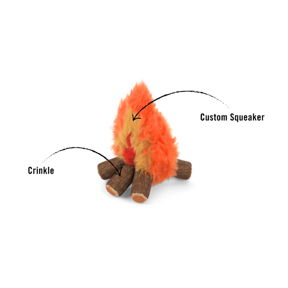 Cozy Campfire Dog Toy