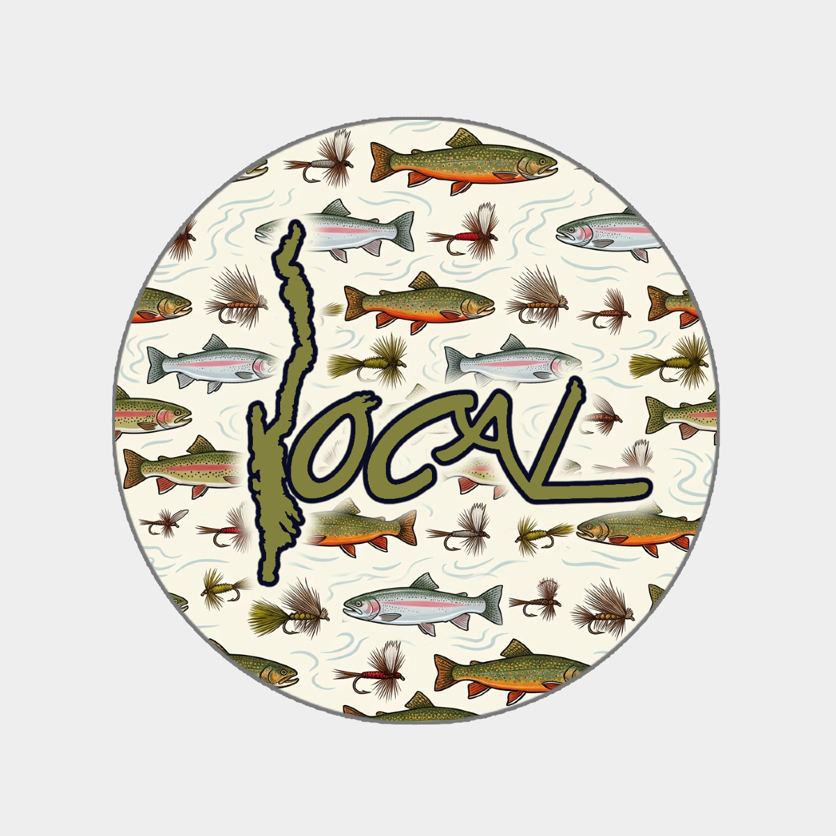 Fish On! Sticker