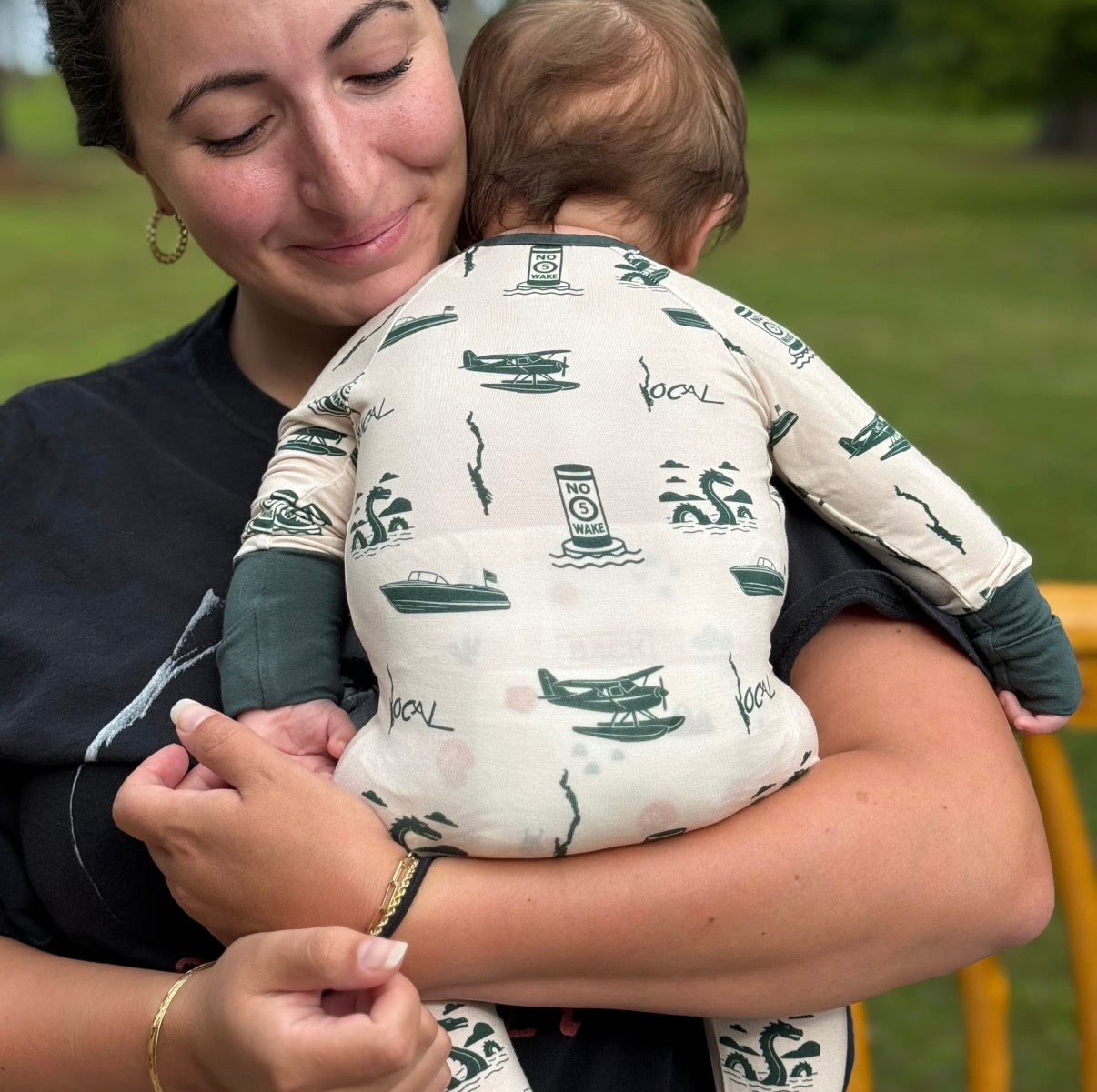 The Lake Baby Onesie