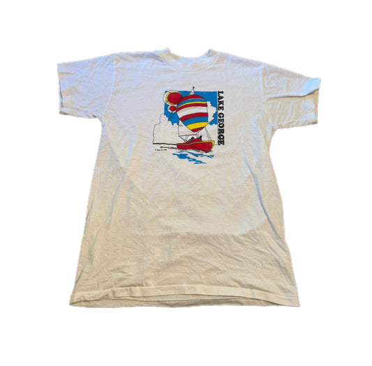 Lake George Sailing Vintage Tee