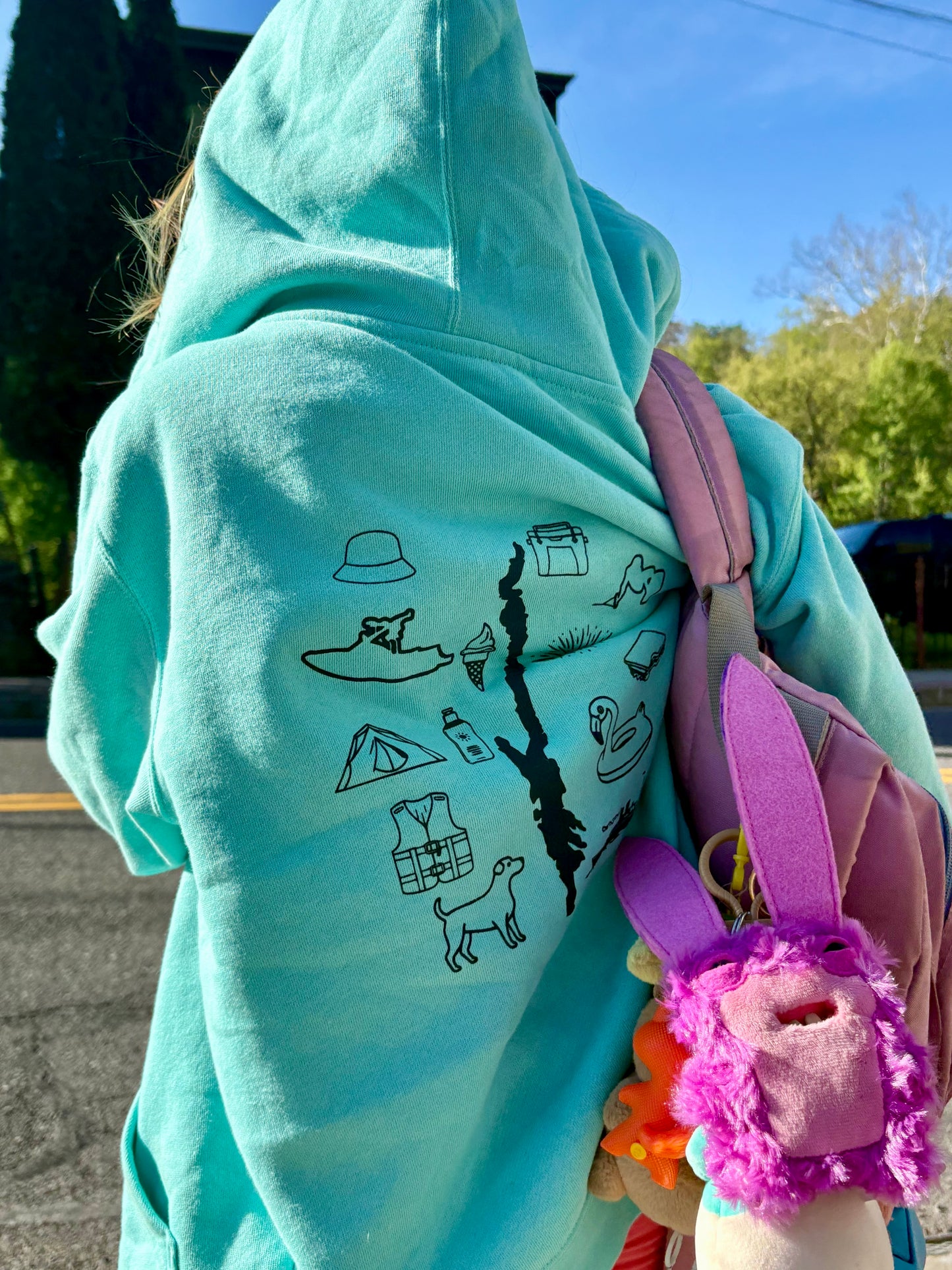The Summertime Kids Full Zip Hoodie