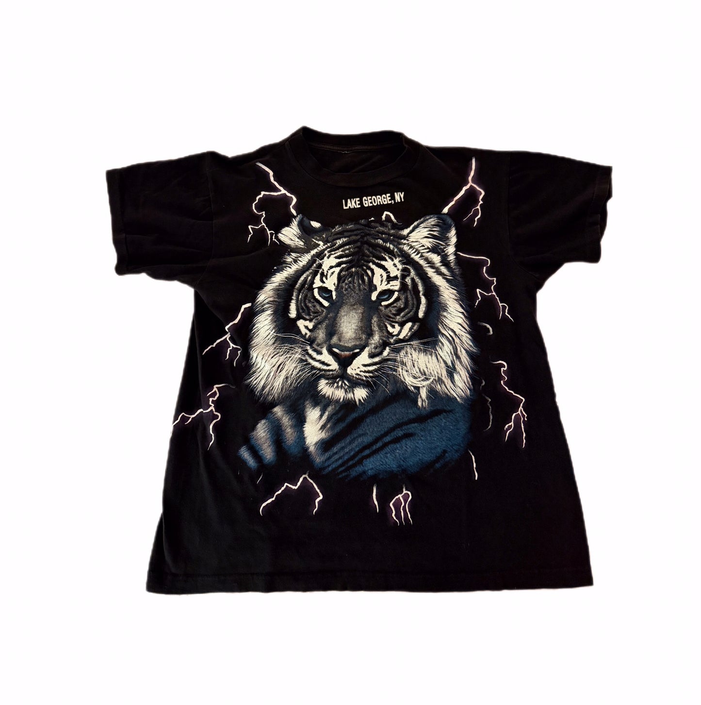 Lake George Electric Tiger Vintage Tee