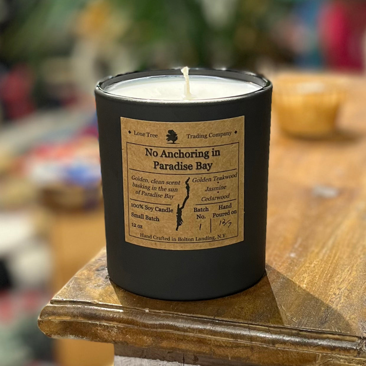 No Anchoring in Paradise Bay Soy Candle