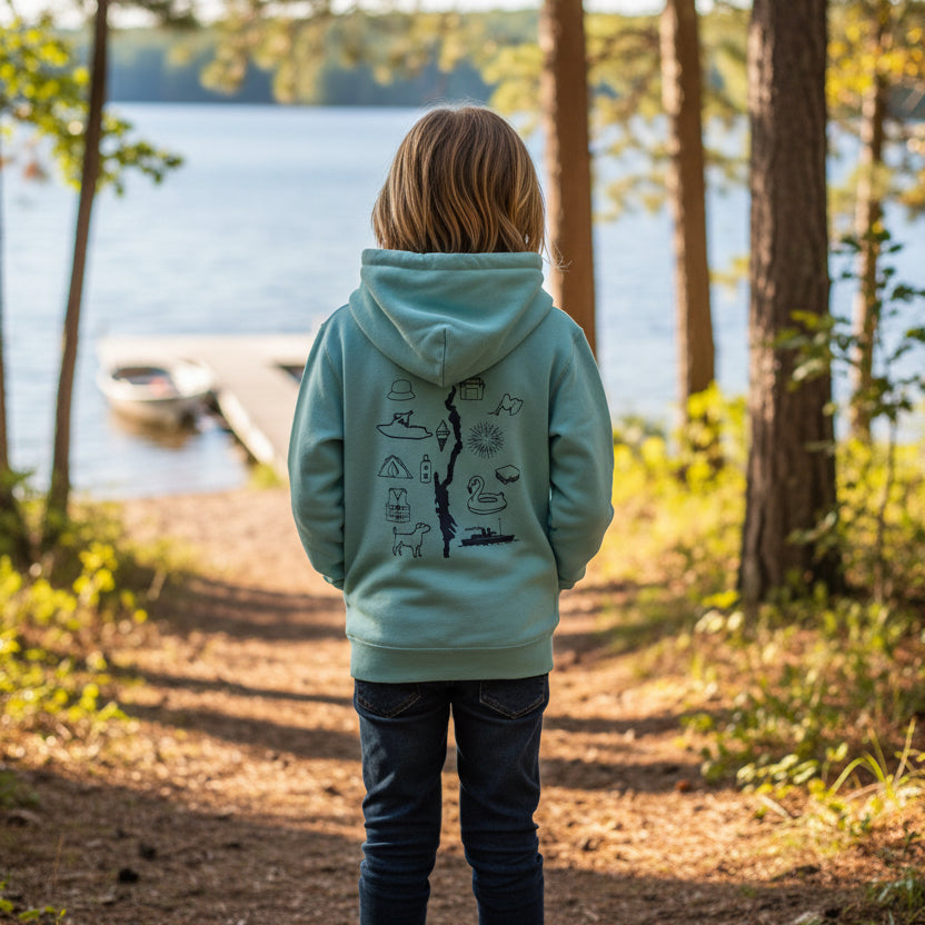 The Summertime Kids Full Zip Hoodie
