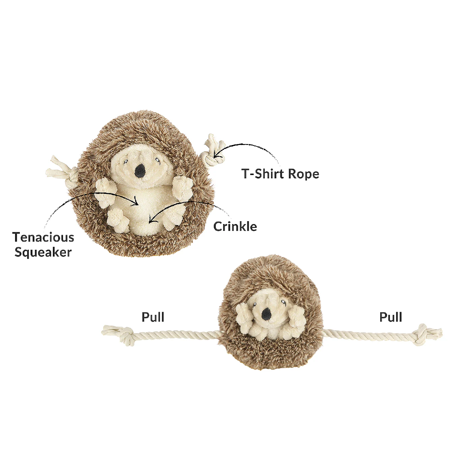 Hamilton the Hedgehog Dog Toy