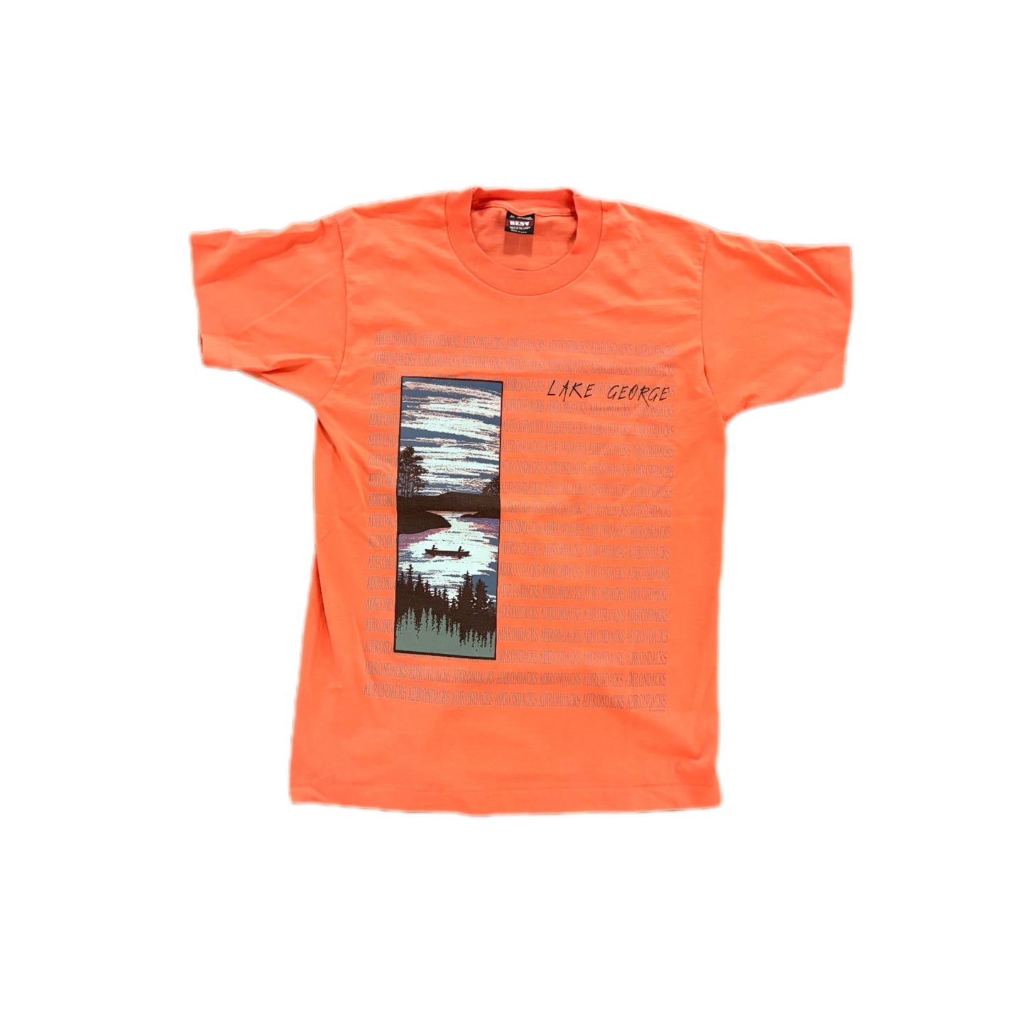 Adirondacks Lake George Vintage Tee