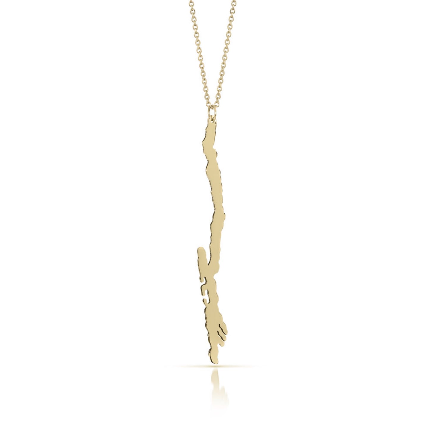 Lake George Necklace Gold