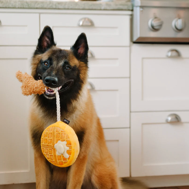 Chicken & Woofles Dog Toy