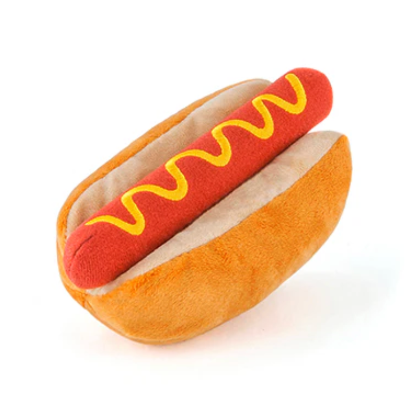 American Classic Hot-Dog Dog Toy
