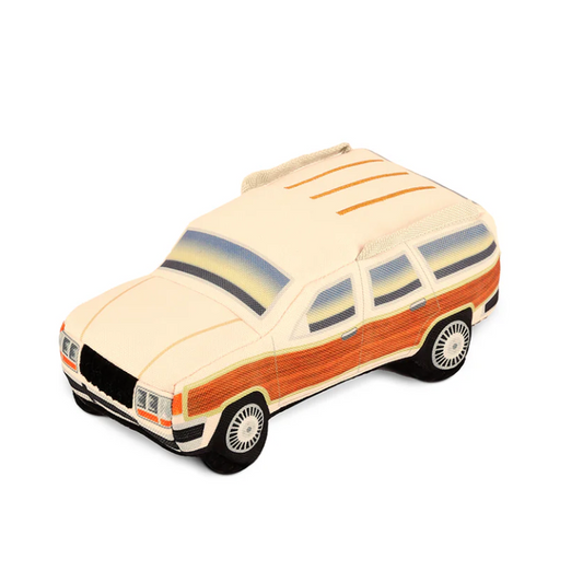 80s Classic Station Wagon Dog Toy
