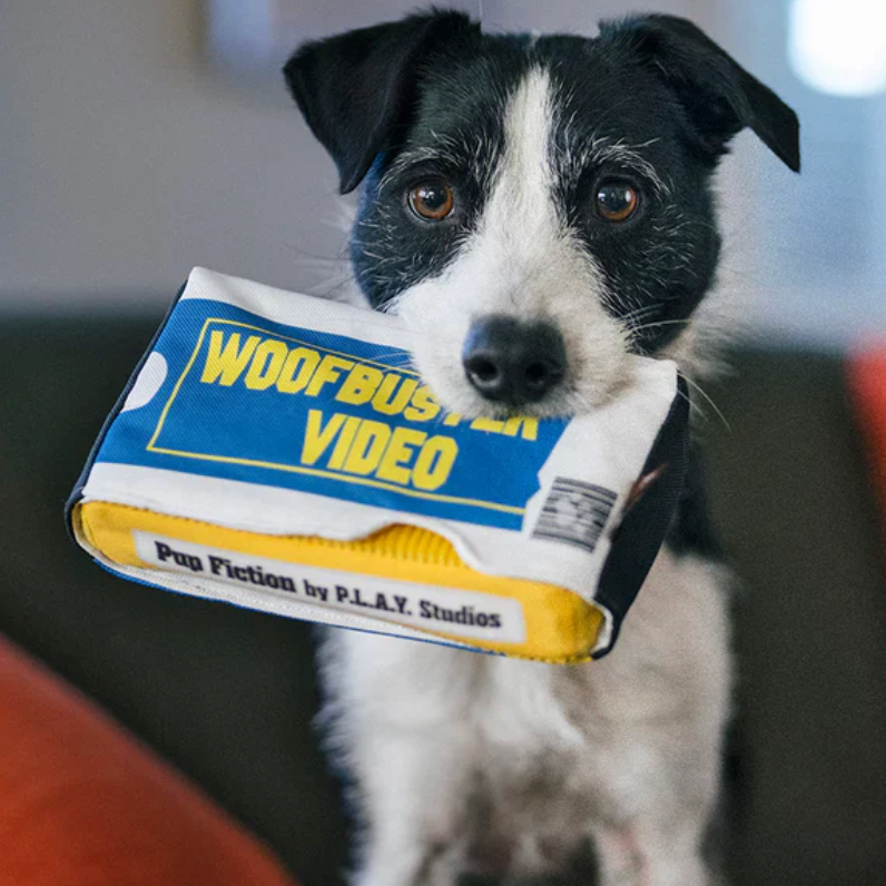 Woof Buster Video Tape Dog Toy